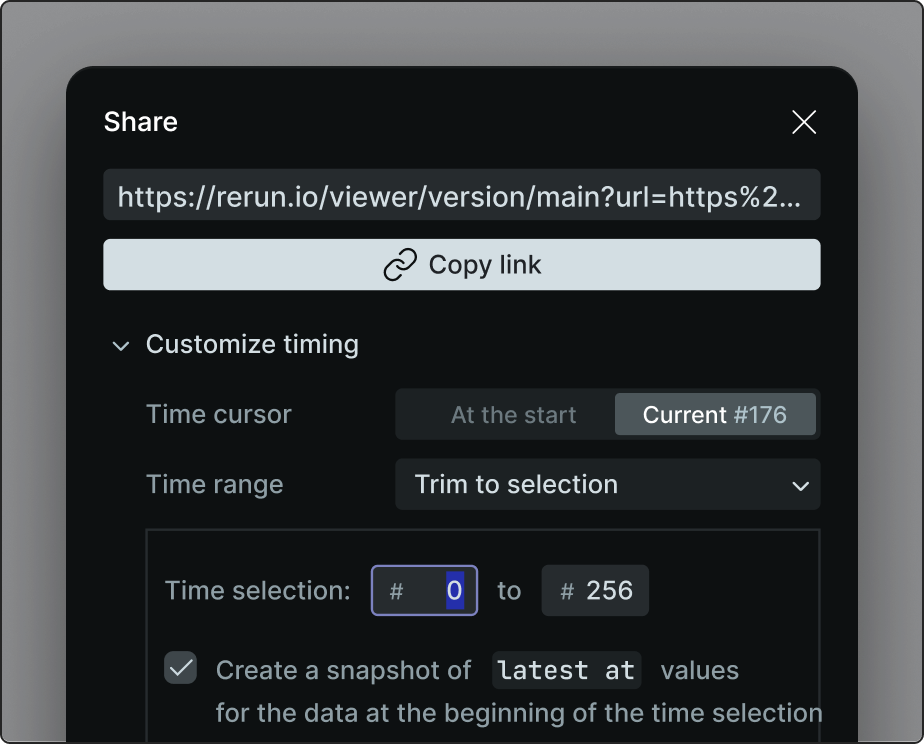 Share easily, debug collaboratively